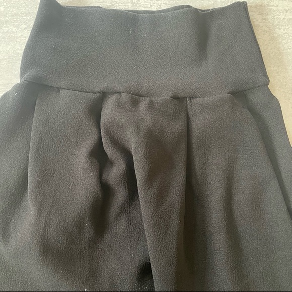 Porte de Bras Jazmin Solid Black Pant Size Medium - Picture 2 of 5